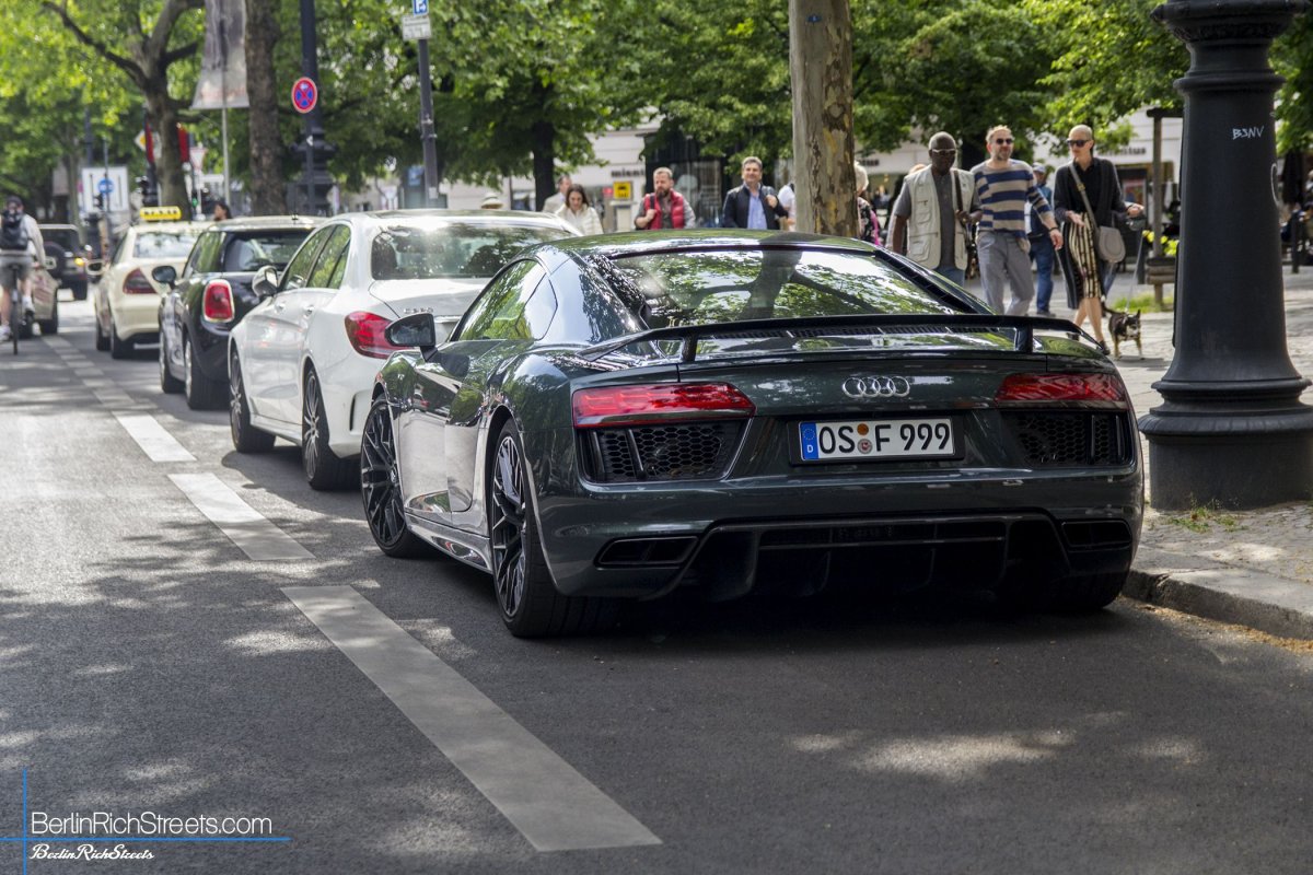 Audi R8 V10 Plus (2016) spotted in Berlin — BerlinRichStreets
